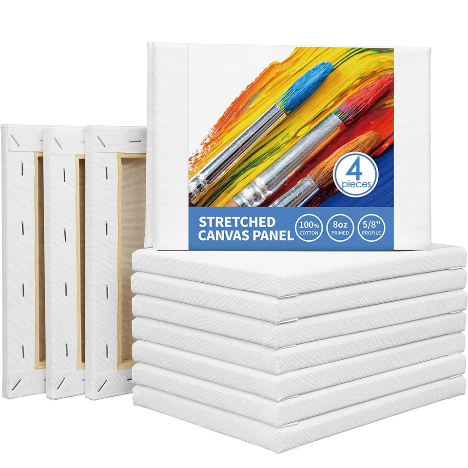 Canvas Panels For Painting 5 Value Pack, Blank Canvas Boards For