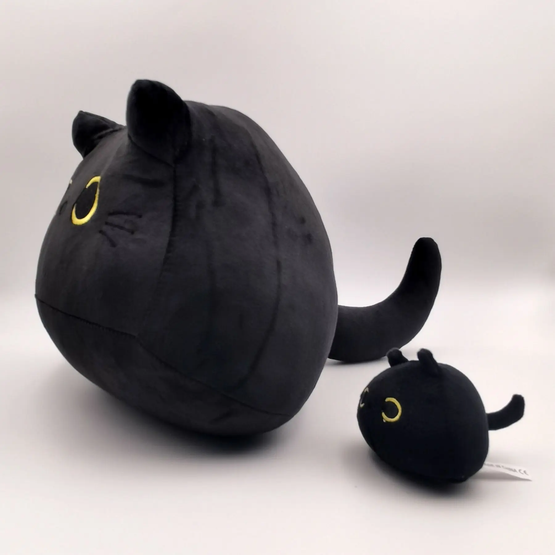 5pcs Mother Black Cat and Small Cats Plush Toy Stuffed Animals Doll For For Halloween Thanksgiving Day Christmas Gifts 2