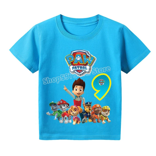 Paw Patrol 3 ans anniversaire Chase' T-shirt Enfant