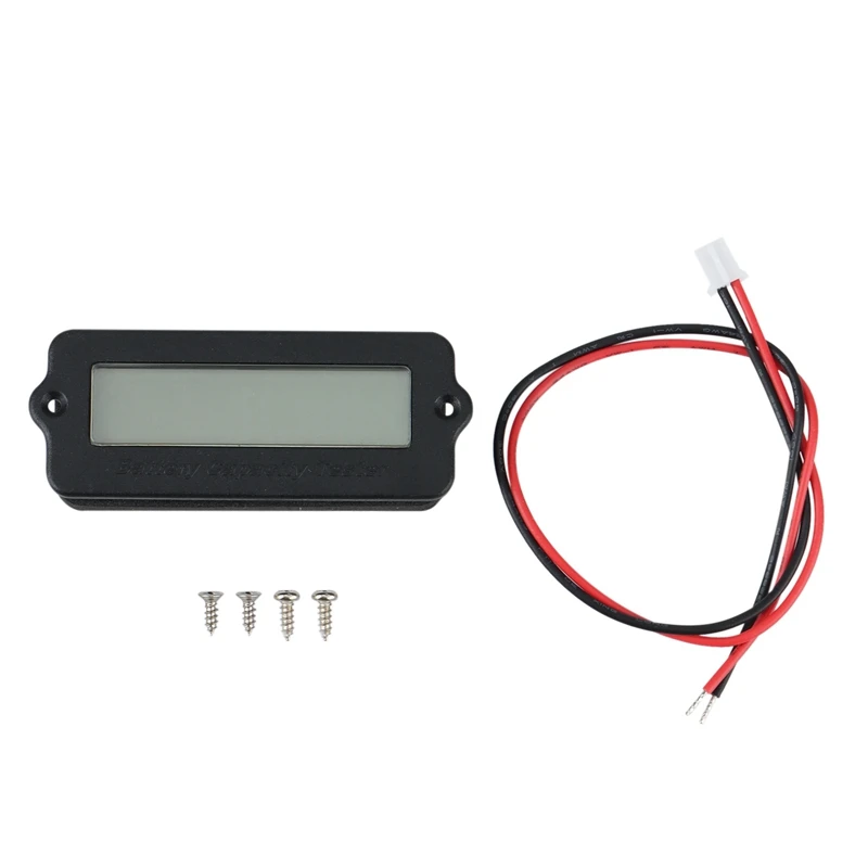 

12V LY6W Lead Acid Battery Capacity Indicator LCD Percentage Display Lithium Battery Monitor Tester Voltmeter