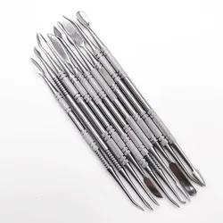 Premium Stainless Steel Sculpting & Modeling Tool Set - 10 Pieces (As picture)