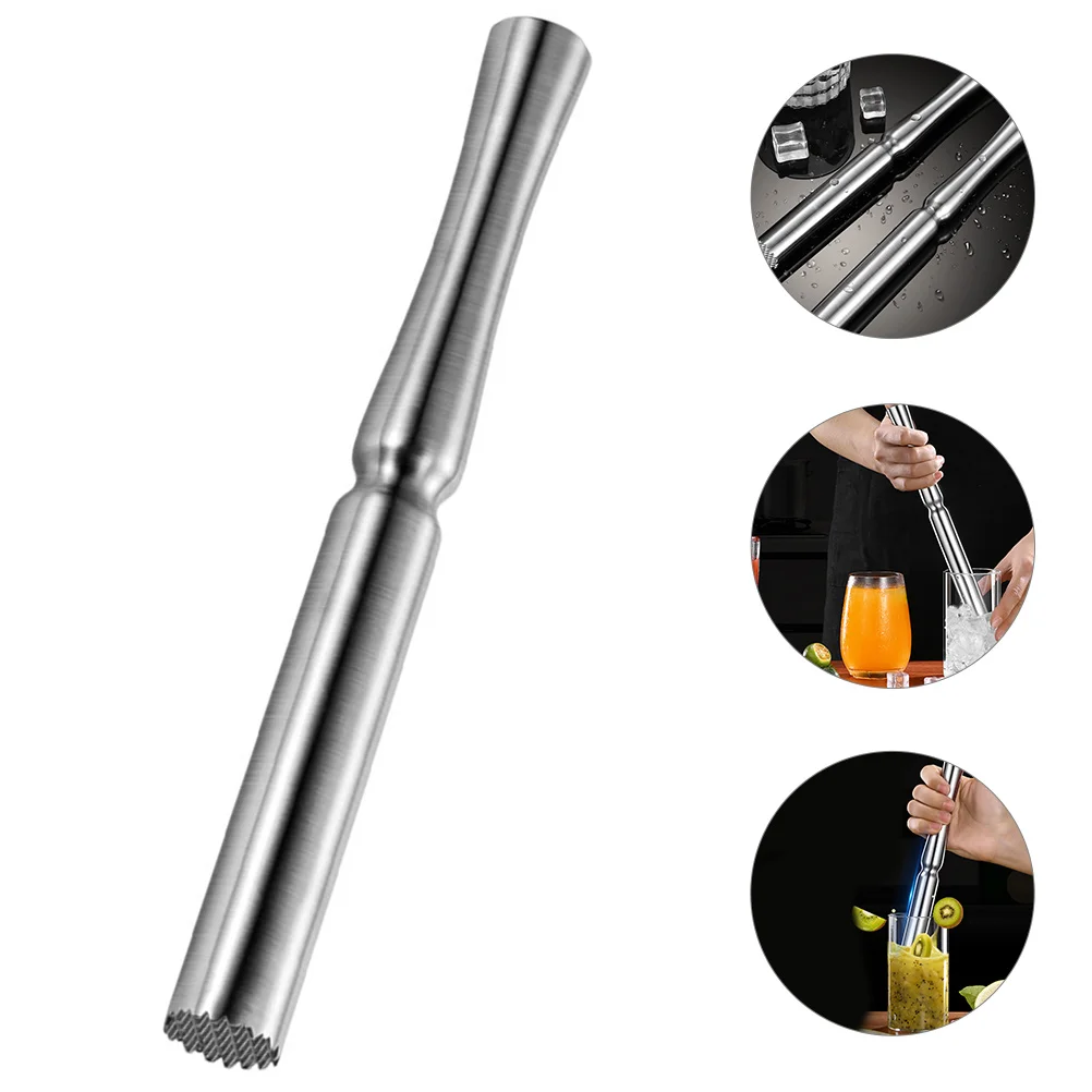 

Cocktail Muddler Lemon Grinding Rod Drinking Stirring Rod Ice Crushed Bar Rod