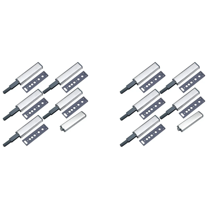 

Нажимные защелки для шкафов, 12 упаковок, нажимная защелка для открывания шкафов, оборудование для шкафов, нажимная защелка, защелка для кухонных дверей