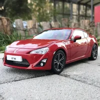 1:36 Toyota GT 86 Alloy Sports Car Model Diecast Metal Track Racing Car Vehicles Model Simulation Miniature Scale Kids Toys Gift 2