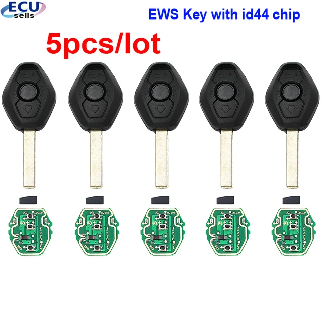 Keyecu EWS 修正フリップリモートキー 315MHZ ID44 1998-2005 BMW 7シリーズHU58用 並行輸入品 