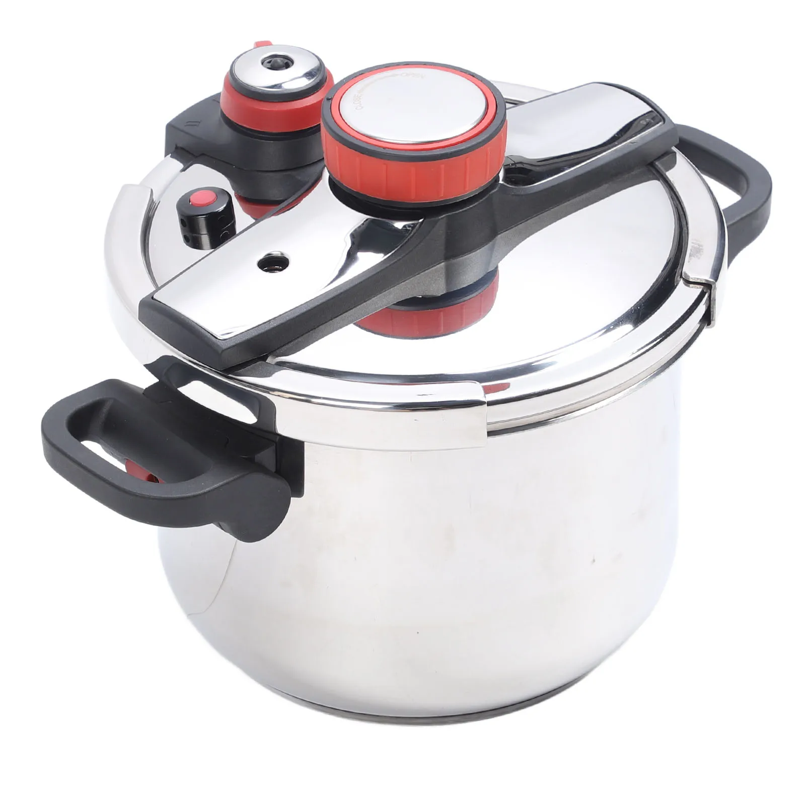 Pressure Cooker Fast Boiling Intelligent Control Pressure Cooker Pot 304 Stainless Steel Foldable Handle 100kpa for Gas Stove