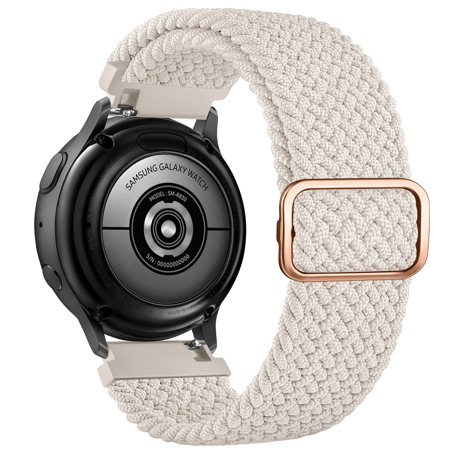 Elastic Braided Watch Strap Bracelet – Premium Adjustable Wristband