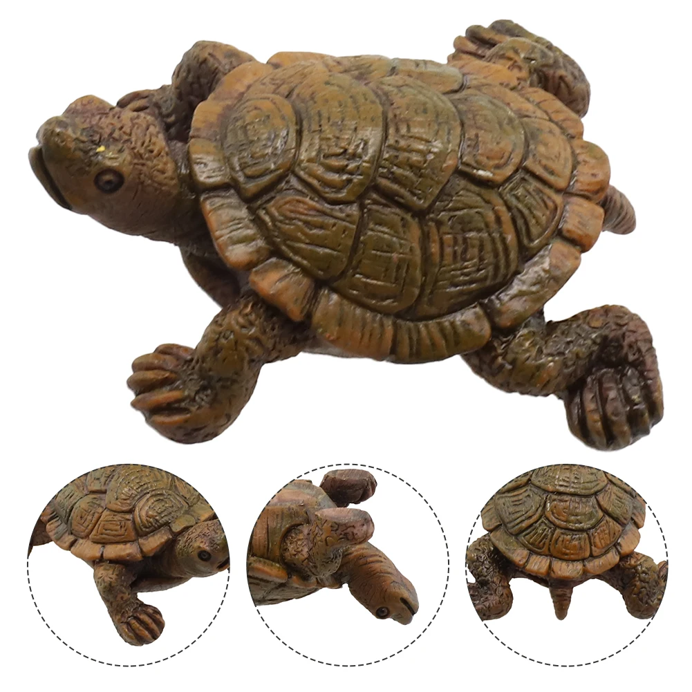 

Birthday Gift Turtle Statue Artwork Brown Fengshui Fortune Garden Figurine For Decorating Gardens Backyards Lawns