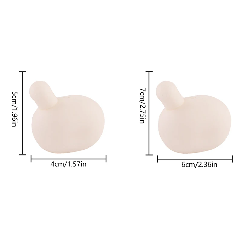 5Pcs AntiAnxiety Squeeze Toy DIY Accessories For Adult Blow Bubble Novelty Pinch Toy Insert Ball For Autisms Kids Stress Toy 6
