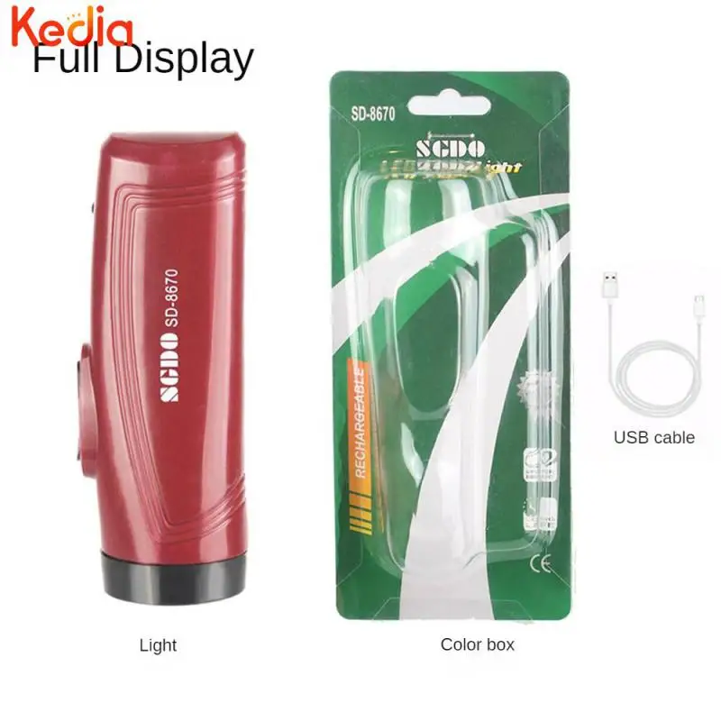 

Mini Flashlight Led Violet Light Mini Led Lights Usb Charging Outdoor Flashlight Flash Portable Lighting Strong Light Portable