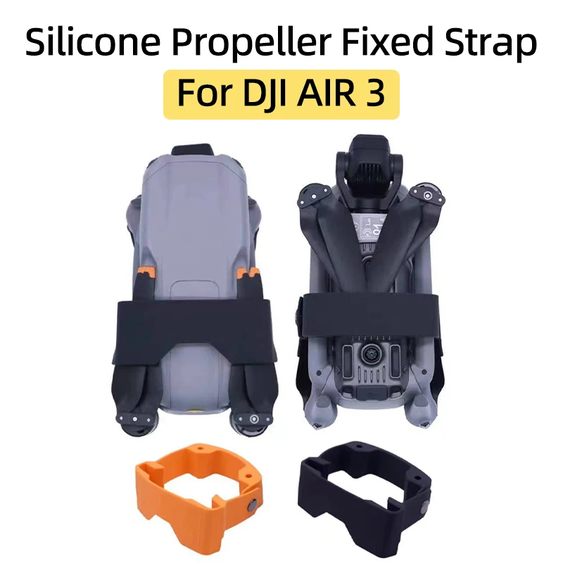 

For DJI AIR 3 Drone Prolpeller Fixed Strap Silicone Belt Paddle Blades Anti-sway Damage Protector Wings Fixing Accessories