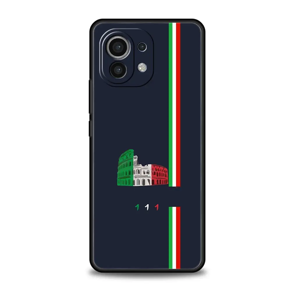 Italian Flag Design Phone Case Cover