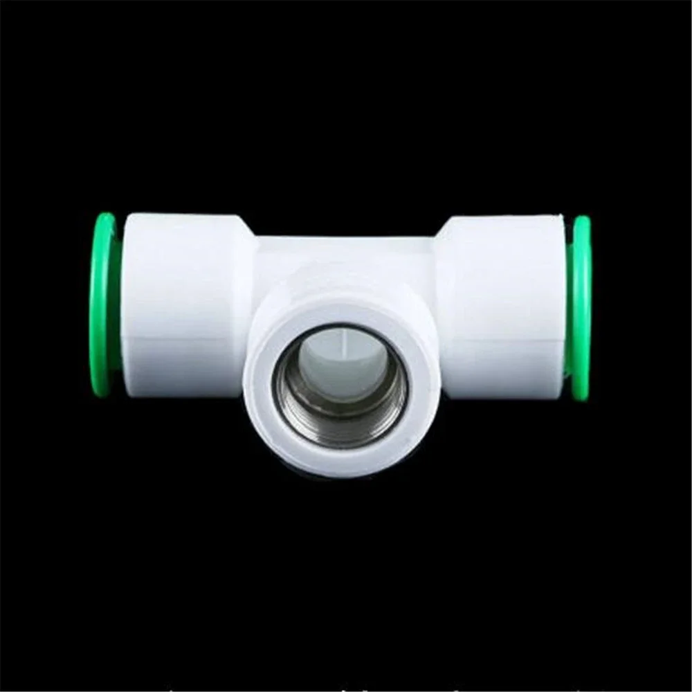 Hot-melt-free New Quick Connect Direct Elbow Three-way Connection Variable Diameter In-line PPR 20/25/32 Ball Valve