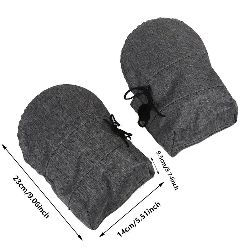 Summer motorcycle handlebar gloves waterproof UV protection installed