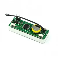 3 In 1 LED DS1302 RX8025T Digital Clock Temperature Voltage Module DIY Time/Thermometer/Voltmeter DC 5-30V 5
