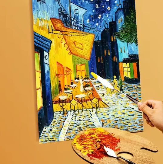 18pcs 스테인레스 스틸 유화 칼 아티스트 공예 스패출라 팔레트 믹싱 나이프 스크레이퍼 아트 아크릴 구아슈 드로잉 도구
