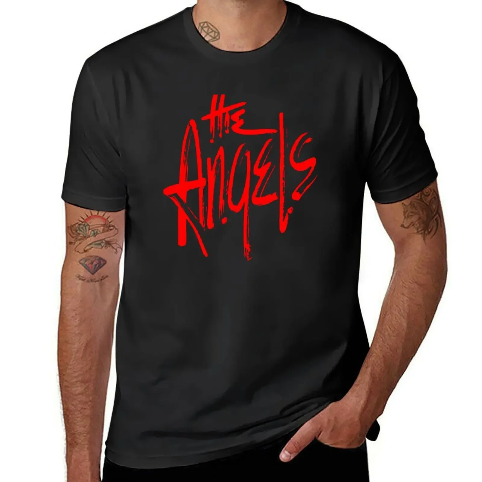 

THE ANGELS BAND T-shirt vintage oversized Men's clothing