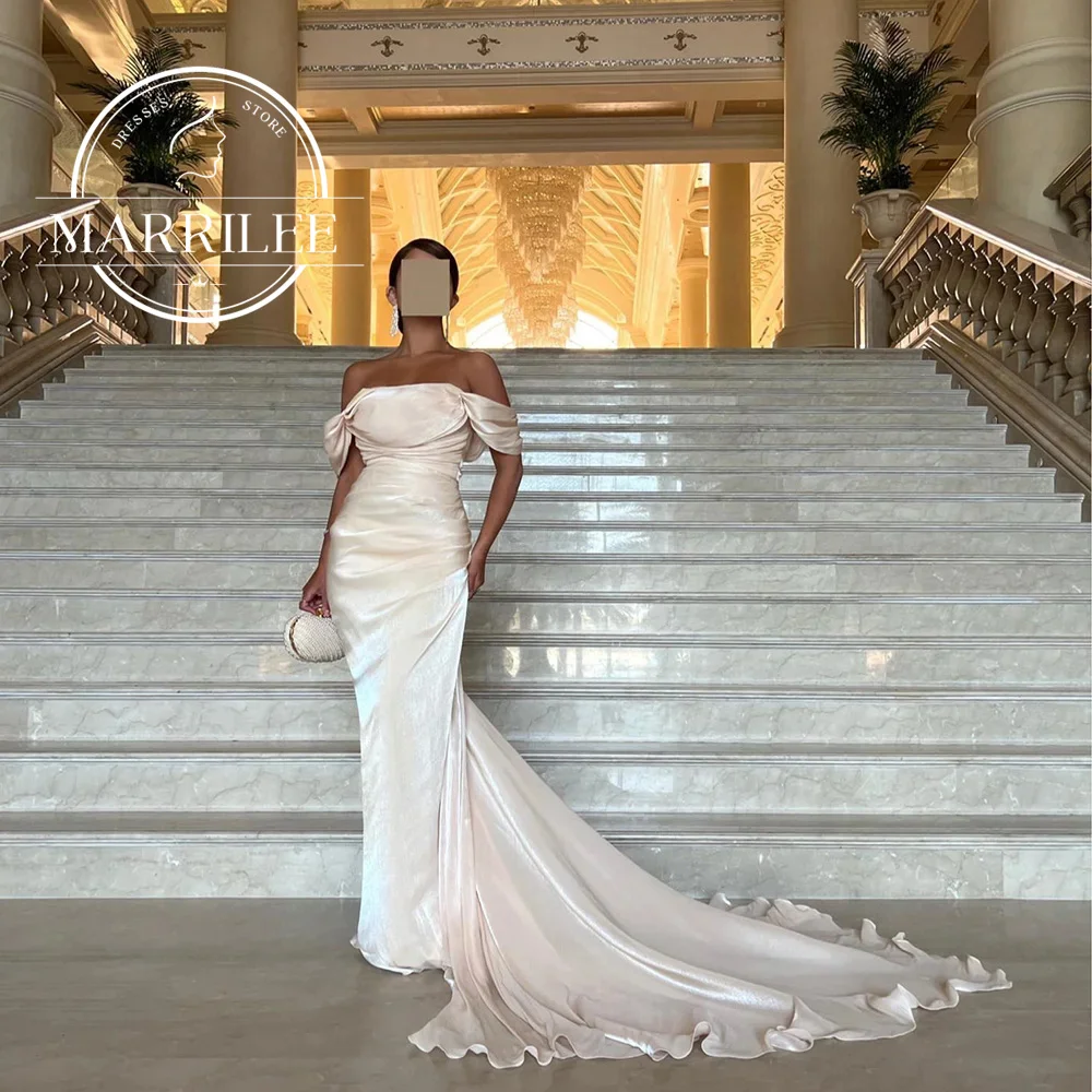 Женское платье-Русалка с открытыми плечами Marrilee