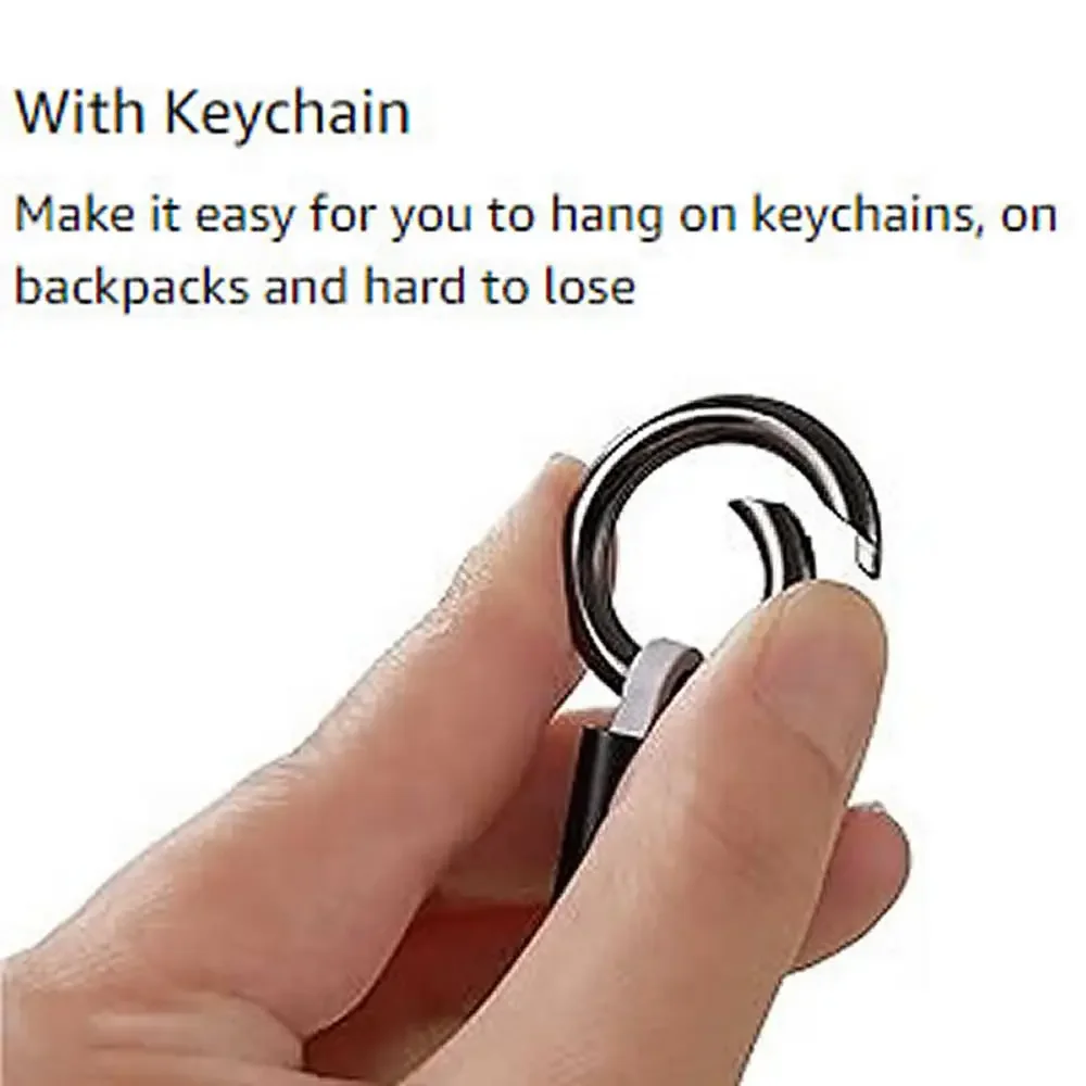 Compact USB Multi Charging Keychain: 3-in-1 Charger Cord