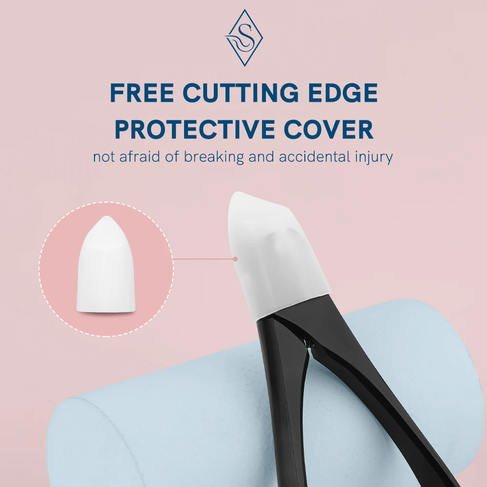 Miss Sally Nail Clipper Stainless Steel Ingrown Nail Nipper Cutter Pedicure Manicure Scissor for Paronychia Hard Thick Tool