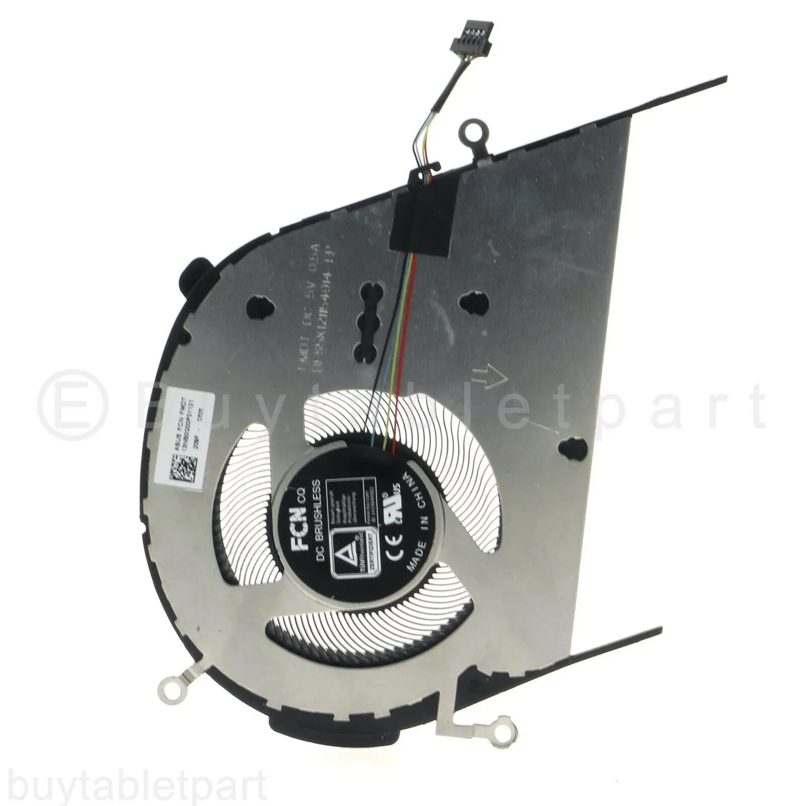 Ventilador de Refrigeração da Cpu para Asus Vivobook K433 K413 F413 D413 A413 Novo - Imagem 3