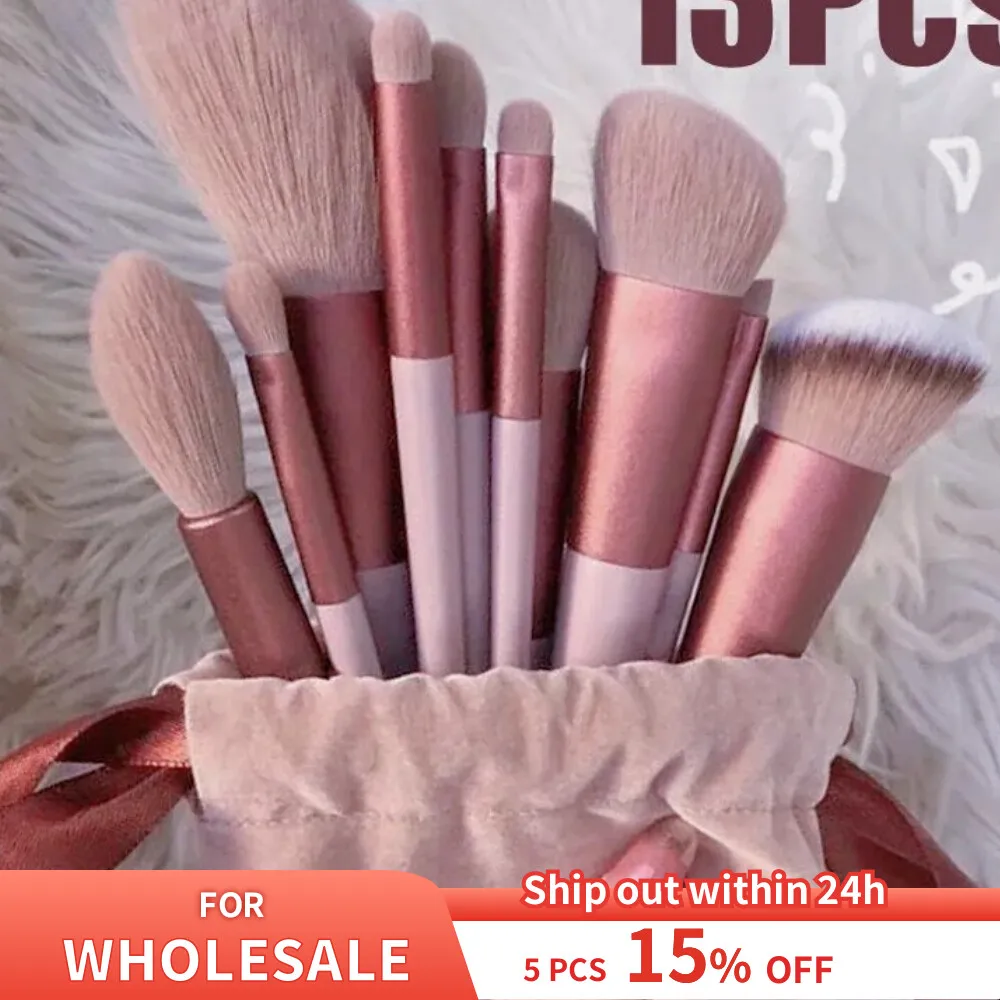 15pcs Makeup Brushes Professional Powder Foundation Eyeshadow Make up Brush set (M5)(1U86)