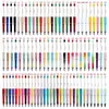 100Pcs Newest Colour Creative Plastic Beaded Pen Ballpoint Pen Printable Beadable Pen DIY Gift for Student Office Supplies 1