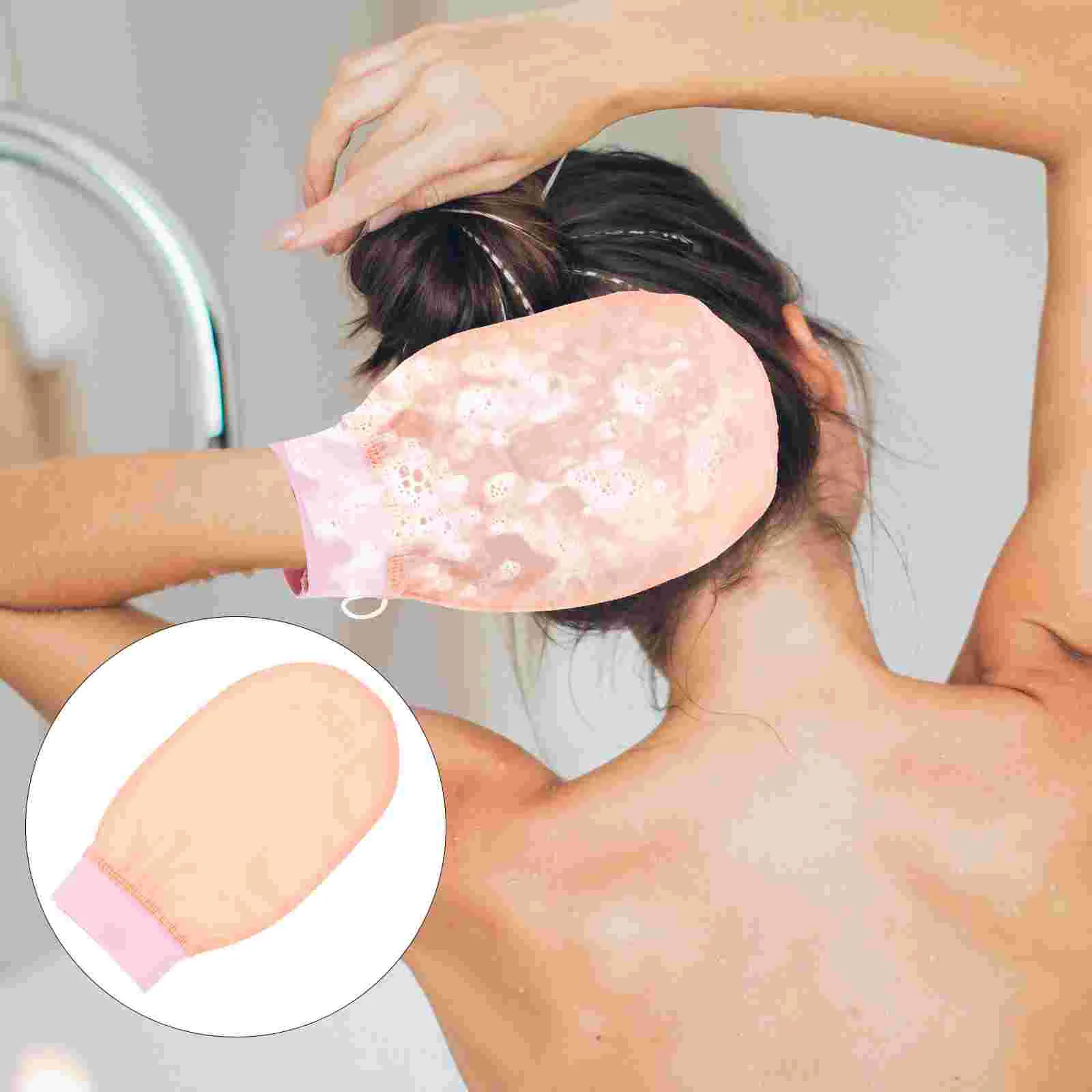 Exfoliating Bathing Glove Body Washing Bathing Mitten Shower Scrubber Gloves Deeply Cleanses For Women Men Supplies