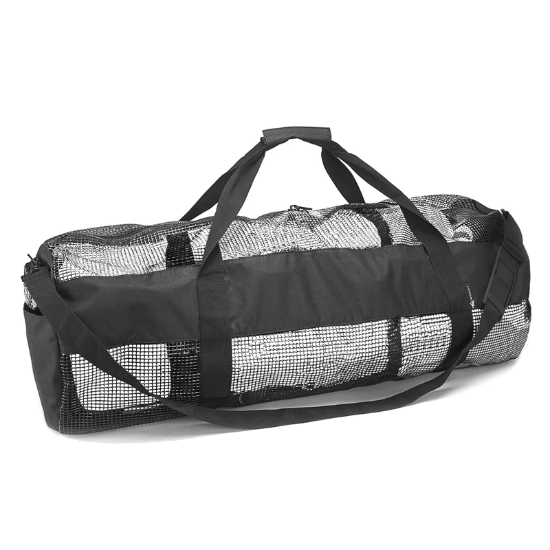 

Hot Surfing Swiming Multifunctional Snorkeling Foldable Mesh Tote Portable Outdoor Scuba Diving Large Beach Storage Bag