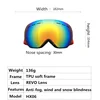 Ski Goggles Men Women Double Layers Anti-Fog Big Ski Mask UV400 Glasses Protection Skiing Winter Snow Snowboard Goggles 3