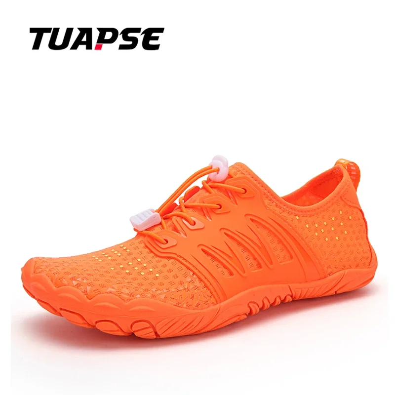 

TUAPSE Barefoot Shoes Men Non-Slip Aqua Shoes Beach Sneakers Breathable Summer Seaside Swimming Water Sock Seaside Footwear