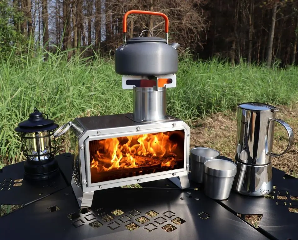 Smilodon Portable Outdoor Fire Wood Heater u0026 Stove