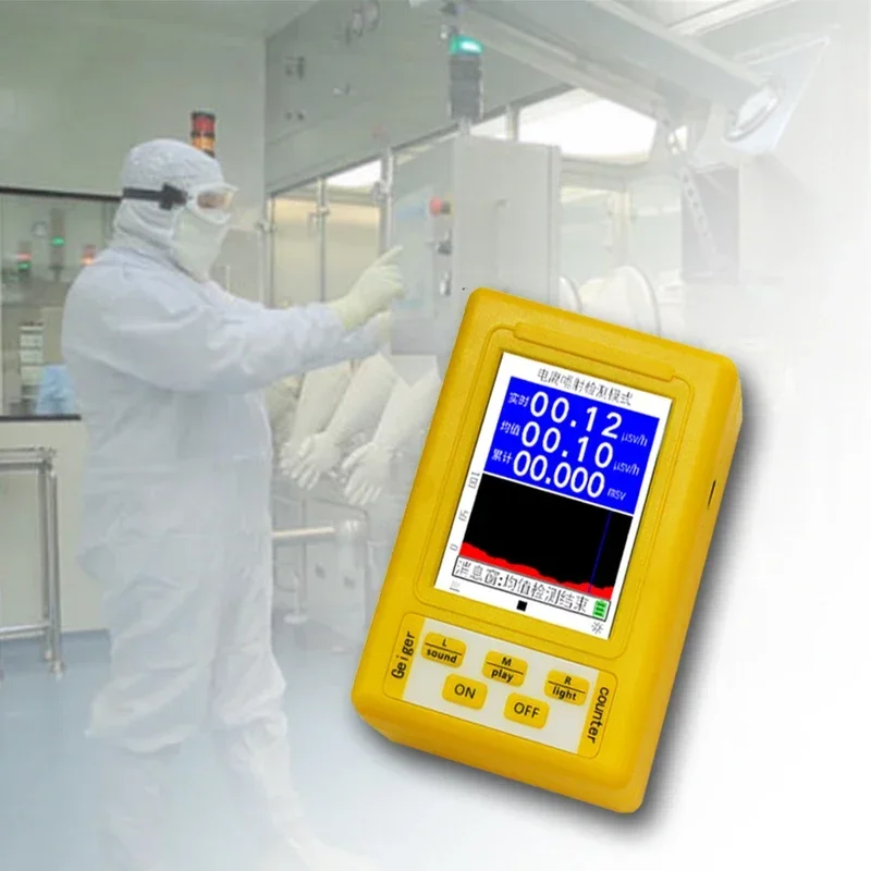 BR-9C/ XR-3 Pro/XR3/BR-6 2-in-1 Handheld Digital Display Electromagnetic Radiation Nuclear Detector EMF Geiger Counter Tester radiation detector emf meter tester geiger counter digital handheld device