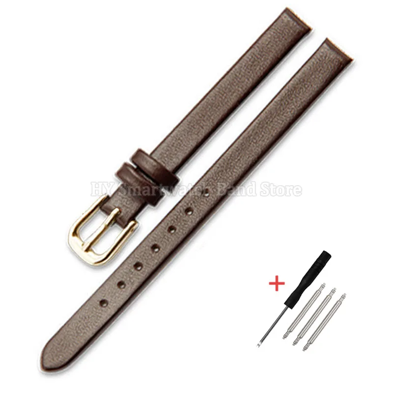 Ultra-Thin Waterproof Leather Sport Watch Strap – Soft Wrist Band
