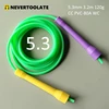 3.5 meters total rope length (3.2m in between) 5.3mm PVC ROPE CC HANDLE skipping jump rope speed rope  fitness 2