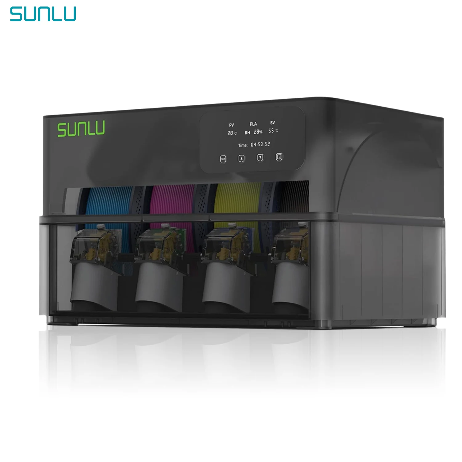 SUNLU AMS Heater 3D Filament Dryer Enables Simultaneous Printing