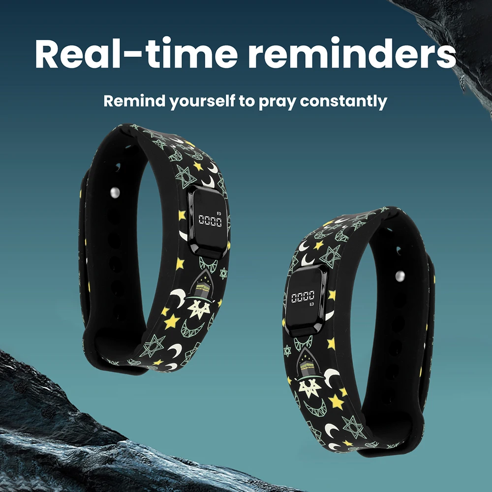Contatore Smart APP Watch: Contatore Portatile a LED a 5 Cifre, DC 5V, con Funzione di Promemoria Orario, Indossabile, Contatore per Orologi - immagine 3