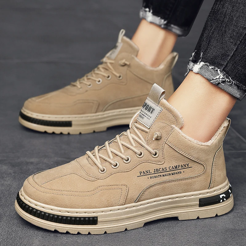 Winter Mid Top Cotton Sneakers