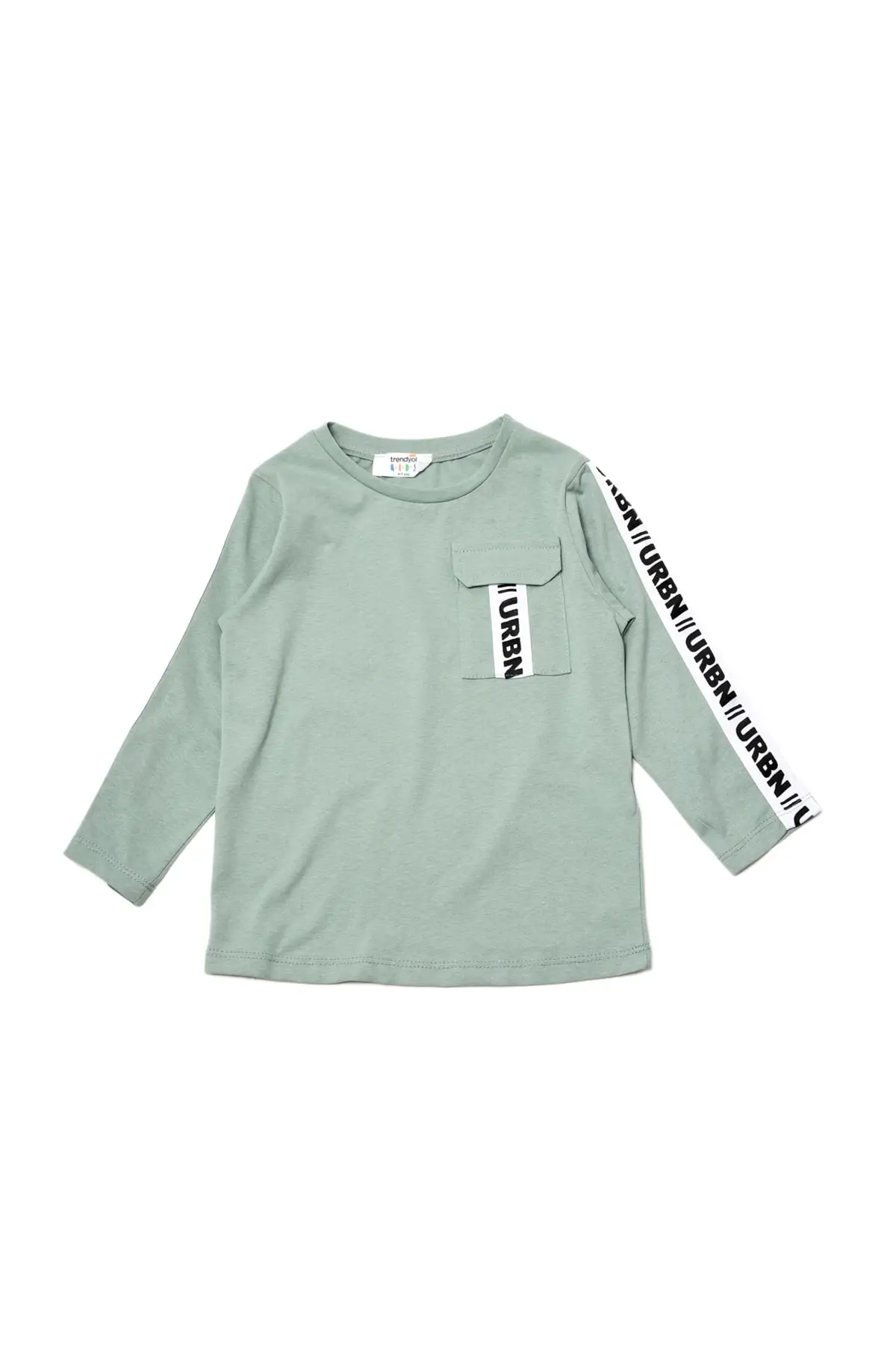 Детская трикотажная футболка с карманами для мальчиков tkdow22ts0152 | Мужская одежда