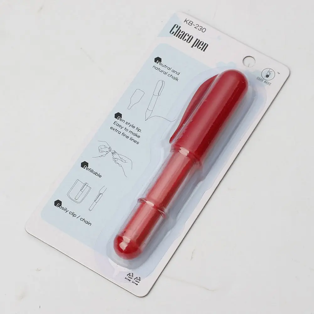 Chainho,Tailor's Pen Shaped Chalk,With Powder Inside,Portable,DIY Sewing & Quilting Tools, 4 Color,Easy For Clean,25TL30