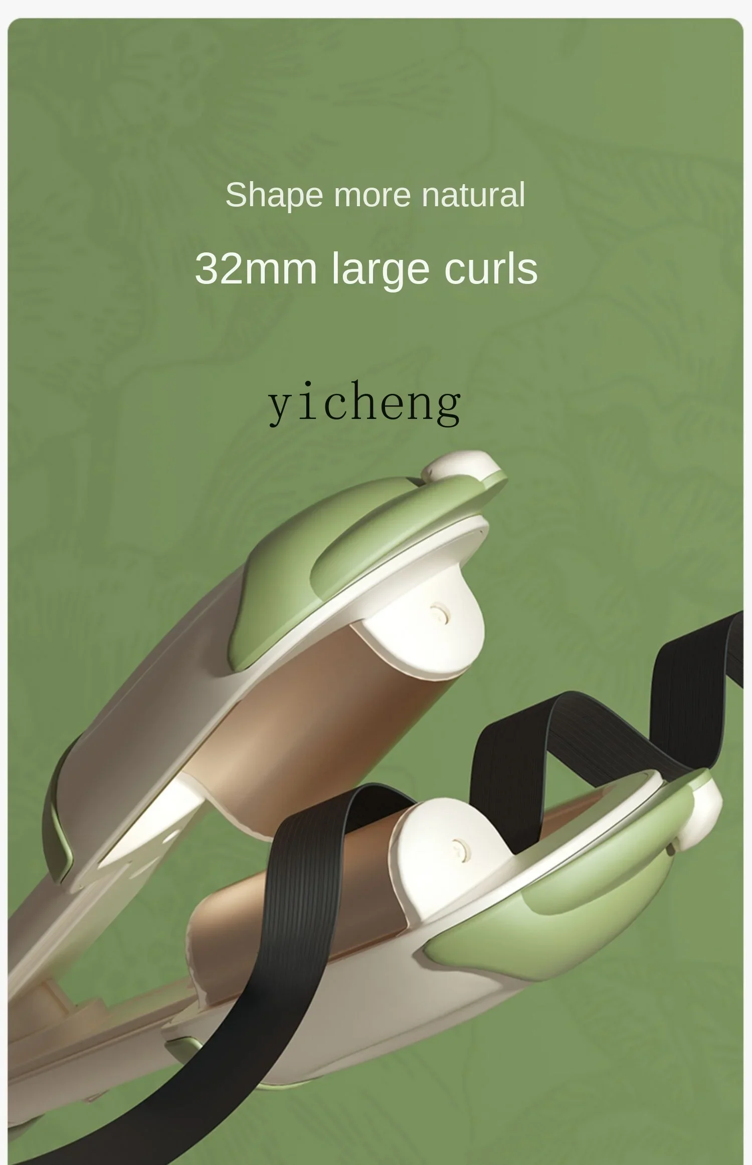 Tqh Hair Curler Negative Ion Egg Roll Curler Curly Hair Splint Wool Lazy