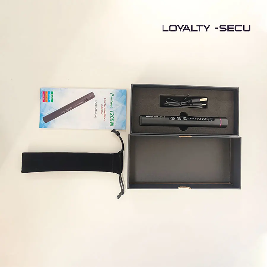 Portable Hidden Camera Detector Anti Spy Pen Detector Anti-Spy Camera Finder Bug Wireless RF Signal