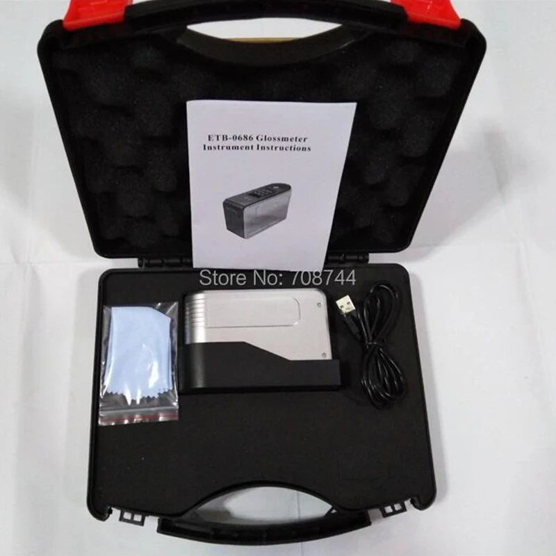 Projecting Angle 60 Degress Gloss Meter ETB-0686 0-200Gu ETB0686 gloss meter
