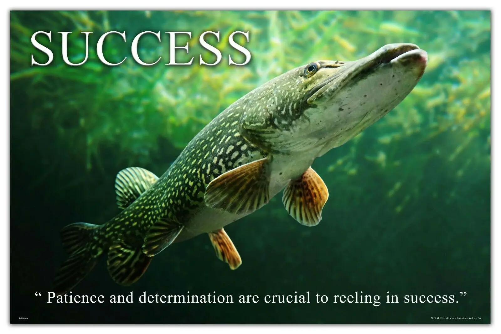 

Мотивационный художественный шелковый постер с изображением Северной рыбалки, домашний Настенный декор