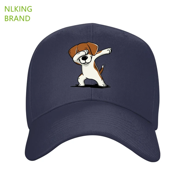 Caps Hats Baseball For Men Women Kids Dabbing Beagle dog Dab black
