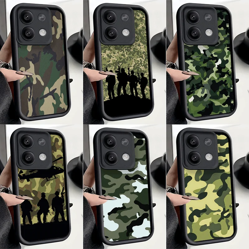 Camouflage Military Pattern Shockproof Phone Case