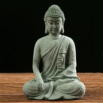 Stone Buddha Tabletop Statue 1