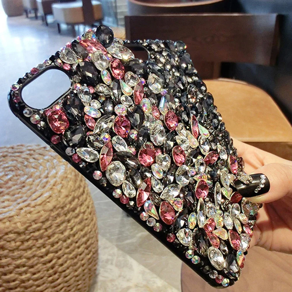Luxury Bling Rhinestone Diamond Case for Samsung Galaxy A30, A40, A50, A60, A70, A80, A90, A51, A71, A91, Crystal Case