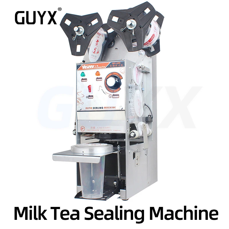 

Full Automatic Cup Sealer Cup Sealing Machine Bubble Tea Machine for 9/9.5 PP/PE/Paper Milk Tea/Coffee Cup Boba Tea