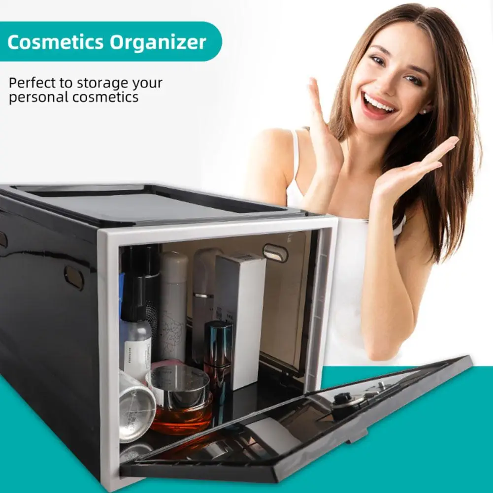 

Refrigerator Food Transparent Storage Box With Combination Lock Medicine Box Tablet Password Compact Mobile Sanitary Phone K7P3